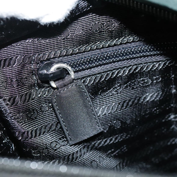 PRADA Tote Bag Nylon Green Auth ti2554