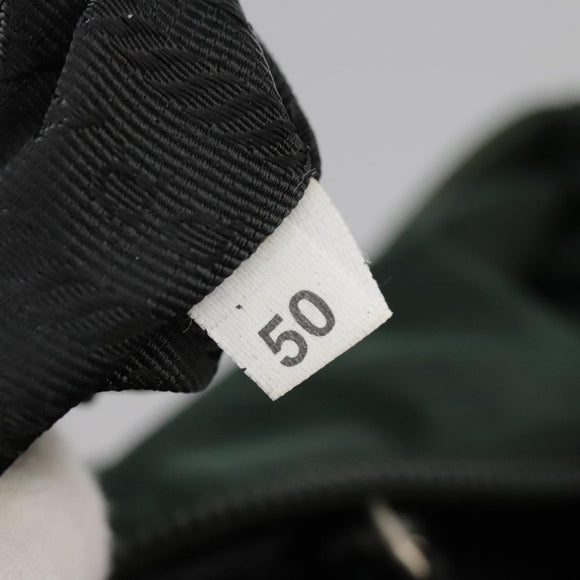 PRADA Tote Bag Nylon Green Auth ti2554