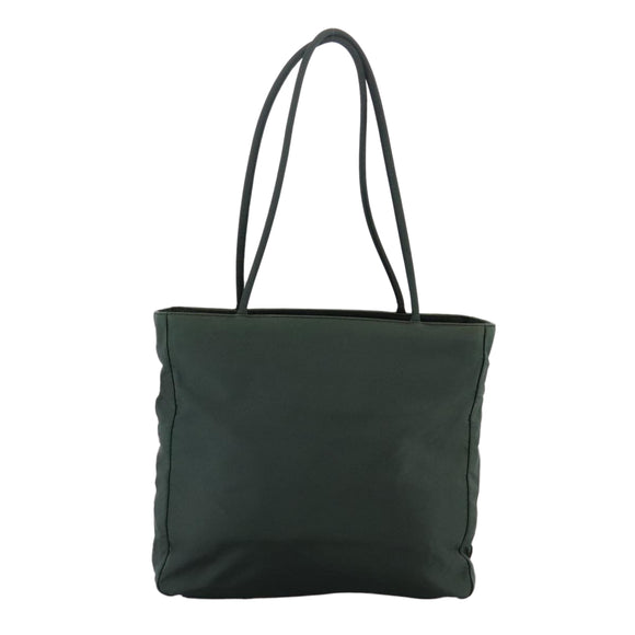 PRADA Tote Bag Nylon Green Auth ti2554
