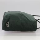 PRADA Tote Bag Nylon Green Auth ti2554-4