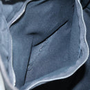 HERMES Fourre Tout PM Tote Bag Canvas Black Gray Auth ti2562-11