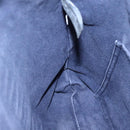 HERMES Fourre Tout Cabas Tote Bag Canvas Navy Khaki Auth ti2566-17