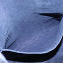 HERMES Fourre Tout Cabas Tote Bag Canvas Navy Khaki Auth ti2566-12