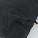 BURBERRY Blue Label Shoulder Bag Nylon Leather 2way Black Auth ti2574-15