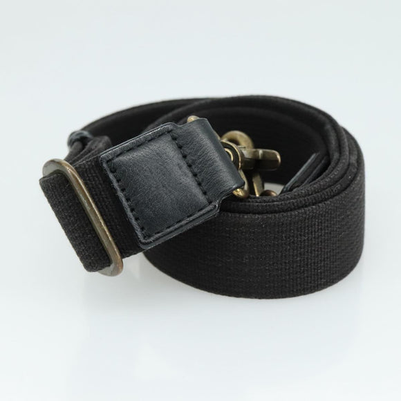 BURBERRY Blue Label Shoulder Bag Nylon Leather 2way Black Auth ti2574