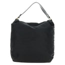 BURBERRY Blue Label Shoulder Bag Nylon Leather 2way Black Auth ti2574-2