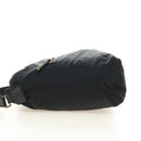 BURBERRY Blue Label Shoulder Bag Nylon Leather 2way Black Auth ti2574-3