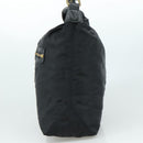 BURBERRY Blue Label Shoulder Bag Nylon Leather 2way Black Auth ti2574-4