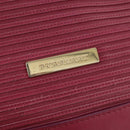 BURBERRY Blue Label Hand Bag Leather Pink Gold Auth ti2580-14
