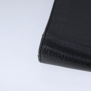 Burberrys Business Bag Leather Black Gold Auth ti2582-9