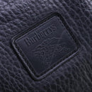 Burberrys Business Bag Leather Black Gold Auth ti2582-17
