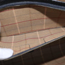 Burberrys Business Bag Leather Black Gold Auth ti2582-21