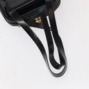 GUCCI Bamboo Shoulder Bag Enamel Black Gold 001 1075 1650 0 Auth ti2593-7