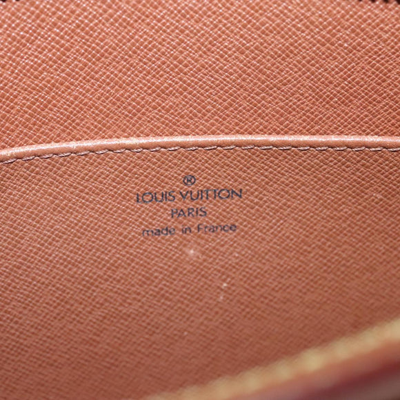 LOUIS VUITTON Epi Pochette Homme Clutch Bag Zipangu Gold M52528 LV Auth ti2611