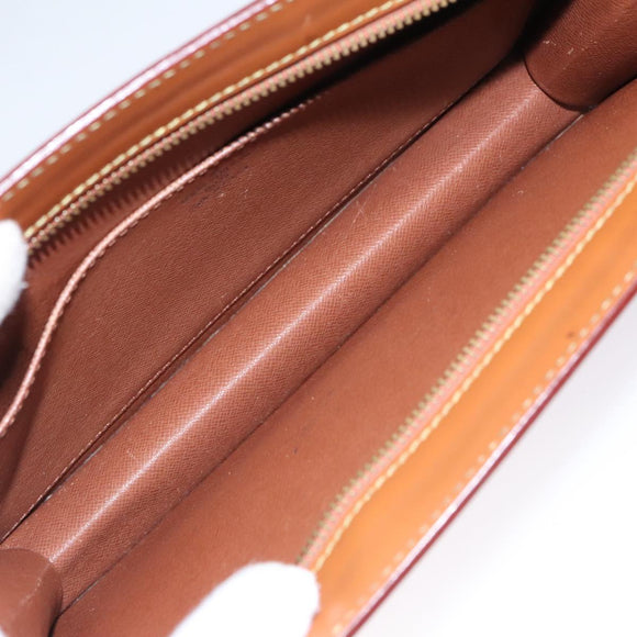 LOUIS VUITTON Epi Pochette Homme Clutch Bag Zipangu Gold M52528 LV Auth ti2611