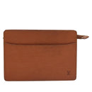 LOUIS VUITTON Epi Pochette Homme Clutch Bag Zipangu Gold M52528 LV Auth ti2611-13