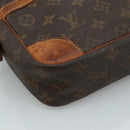 LOUIS VUITTON Monogram Compiegne 28 Clutch Bag M51845 LV Auth ti2613-14