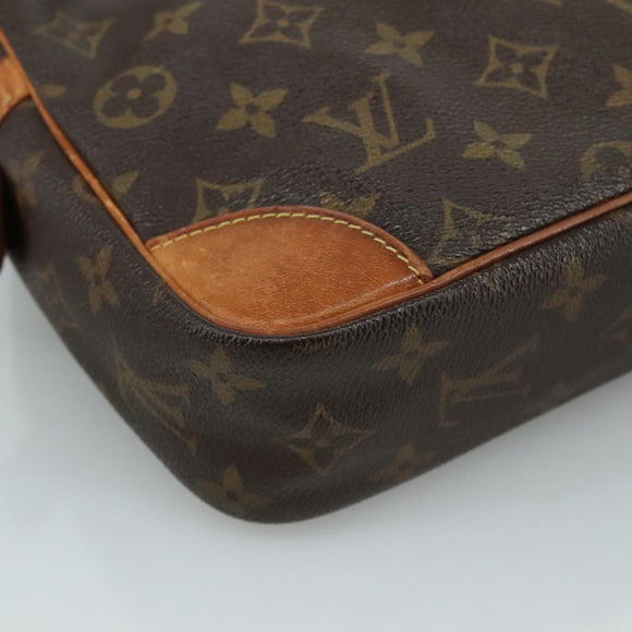 LOUIS VUITTON Monogram Compiegne 28 Clutch Bag M51845 LV Auth ti2613