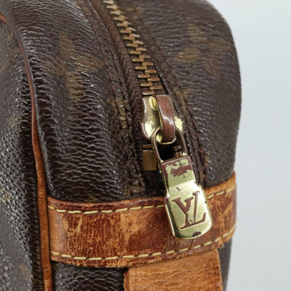 LOUIS VUITTON Monogram Compiegne 28 Clutch Bag M51845 LV Auth ti2613