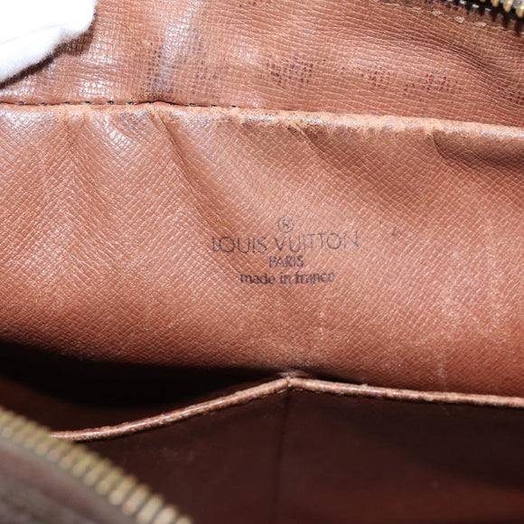 LOUIS VUITTON Monogram Compiegne 28 Clutch Bag M51845 LV Auth ti2613