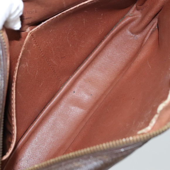 LOUIS VUITTON Monogram Compiegne 28 Clutch Bag M51845 LV Auth ti2613