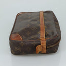 LOUIS VUITTON Monogram Compiegne 28 Clutch Bag M51845 LV Auth ti2613-3