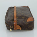 LOUIS VUITTON Monogram Compiegne 28 Clutch Bag M51845 LV Auth ti2613-4