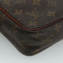 LOUIS VUITTON Monogram Compiegne 23 Clutch Bag M51847 LV Auth ti2614-11