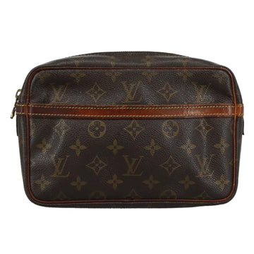 LOUIS VUITTON Monogram Compiegne 23 Clutch Bag M51847 LV Auth ti2614 - 0