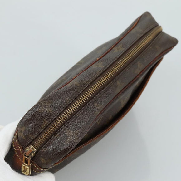 LOUIS VUITTON Monogram Compiegne 23 Clutch Bag M51847 LV Auth ti2614