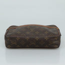 LOUIS VUITTON Monogram Compiegne 23 Clutch Bag M51847 LV Auth ti2614-7