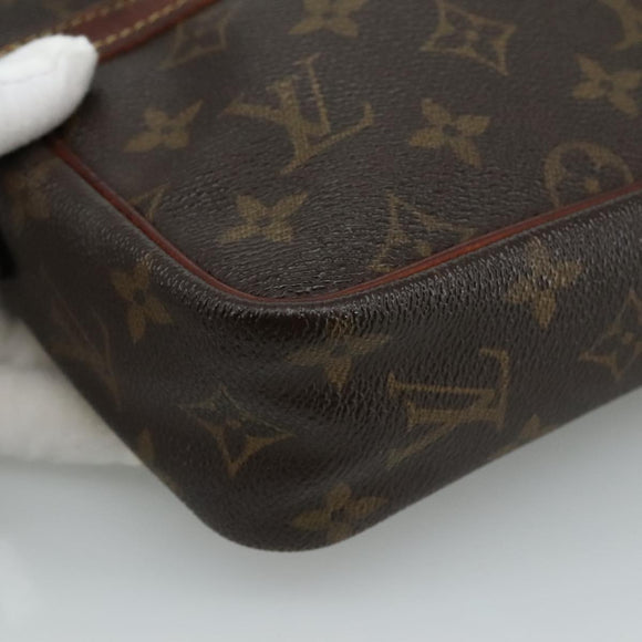 LOUIS VUITTON Monogram Compiegne 23 Clutch Bag M51847 LV Auth ti2614
