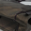 BURBERRY Nova Check Tote Bag PVC Brown Auth ti2634-10