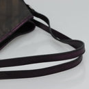 BURBERRY Nova Check Tote Bag PVC Brown Auth ti2634-7