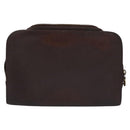 LOUIS VUITTON Taiga Baikal Clutch Bag Acajou M30186 LV Auth ti2637-13