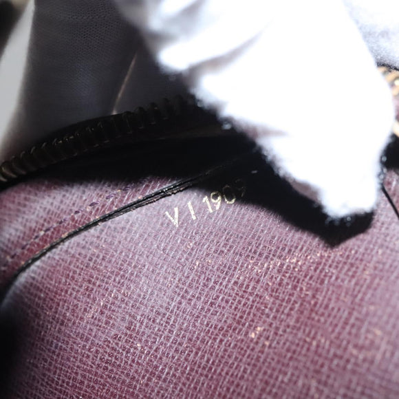 LOUIS VUITTON Taiga Baikal Clutch Bag Acajou M30186 LV Auth ti2637