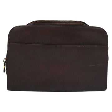 LOUIS VUITTON Taiga Baikal Clutch Bag Acajou M30186 LV Auth ti2637 - 0