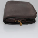 LOUIS VUITTON Taiga Baikal Clutch Bag Acajou M30186 LV Auth ti2637-3