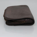 LOUIS VUITTON Taiga Baikal Clutch Bag Acajou M30186 LV Auth ti2637-4