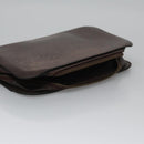 LOUIS VUITTON Taiga Baikal Clutch Bag Acajou M30186 LV Auth ti2637-6