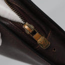 LOUIS VUITTON Taiga Baikal Clutch Bag Acajou M30186 LV Auth ti2637-7