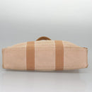 HERMES New Fourre Tout MM Hand Bag Canvas Orange Auth ti2638-10