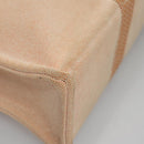 HERMES New Fourre Tout MM Hand Bag Canvas Orange Auth ti2638-11