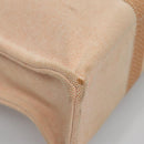 HERMES New Fourre Tout MM Hand Bag Canvas Orange Auth ti2638-13