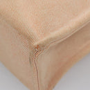 HERMES New Fourre Tout MM Hand Bag Canvas Orange Auth ti2638-14