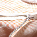 HERMES New Fourre Tout MM Hand Bag Canvas Orange Auth ti2638-23