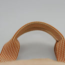 HERMES New Fourre Tout MM Hand Bag Canvas Orange Auth ti2638-9