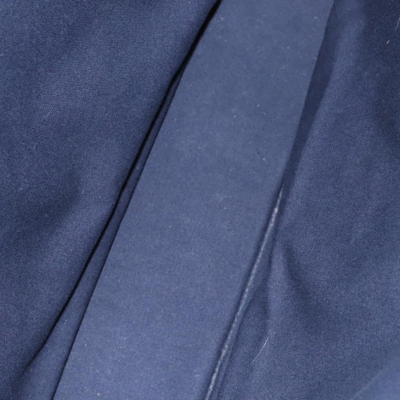 HERMES Fourre Tout MM Hand Bag Canvas Navy Auth ti2640