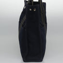 HERMES Fourre Tout MM Hand Bag Canvas Navy Auth ti2640-4