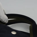 HERMES Fourre Tout MM Hand Bag Canvas Navy Auth ti2640-8